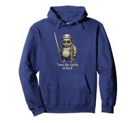 Pug Humor Humor TWAS The Carbs M'Lord Divertente Fantascienza Strano Strano Felpa con Cappuccio