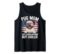 Pug Mom - Divertente motivo per la festa della mamma Canotta