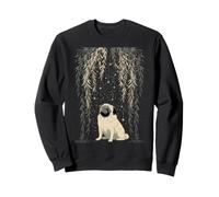Pug Mom Pug Lover, Cane con Stelle celesti Felpa