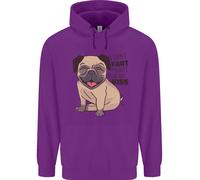 Pug Non Ho Scoreggiato, Il Mio Sedere Ti Ha Mandato Un Bacio Felpa