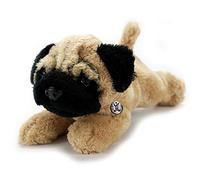 Pug peluche cane sdraiato 20 cm - Peluche Gizmo Bulldog
