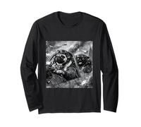 Pug World War Two WW2 History Teacher WWII Gear Retro Aereo Maglia a Manica