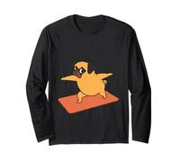 Pug Yoga Warrior 2 Maglia a Manica