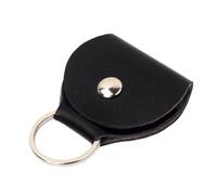 PUGEOAMN Custodia in pelle PU per chitarra, leggera, custodia per chitarra, custodia per chiavi, Nero