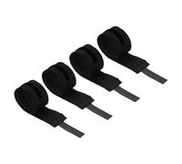Pugilato Mano Fasce,4pz 197" Lunghezza Elastico Pugno Bendaggi,Nero