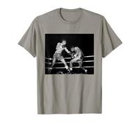 Pugilato Zucchero Ray Robinson V Randy Turpin Mezzi 1951 Maglietta