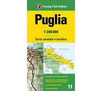 Puglia 1:200.000. Carta stradale e turistica