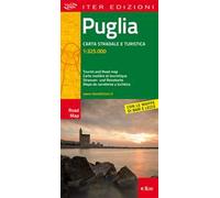 Puglia. Carta stradale e turistica 1:325.000