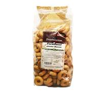 Puglialimentari Tarallucci Gusto Bacon Busta da 1 Kg Ideali per Aperitivo