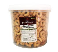 Puglialimentari Tarallucci Gusto Bacon Secchiello da 2 Kg