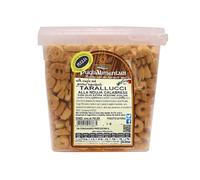 Puglialimentari Tarallucci Gusto Nduja Calabrese Secchiello da 2 Kg Ideali per Aperitivo