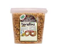 Puglialimentari Tarallucci Tradizionali Secchiello da 2 Kg Ideali per Aperitivo