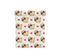 Pugliese Pug, Spremere il portafoglio superiore da donna Borsa portaoggetti Piccola portamonete Portamonete