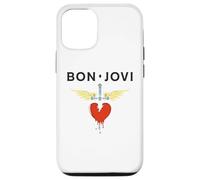 Pugnale a forma di cuore ufficiale Bon Jovi Custodia per iPhone 12/12 Pro