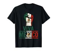 Pugno chiuso sollevato Viva Mexico Maglietta