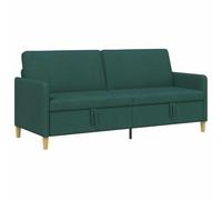 PUGYNBK Divano con contenitore verde 192x78x87 cm poliestere | Spazio interno quando si solleva la seduta, fodere rimovibili e rimovibili, imbottitura in schiuma e fibra