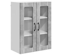 PUGYNBK Pannello per lavastoviglie in legno 60 x 31 x 80 cm, mobile da cucina Lucca grigio cemento, moderna piastra di copertura rettangolare per lavastoviglie, superficie facile da pulire