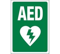 Puhayexi Cartello verde e bianco per esterni, in alluminio stampato UV, 30,5 x 20,3 cm, resistente alle intemperie e di sicurezza, per casa o ufficio