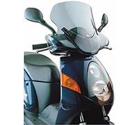 Puig 0089H City Touring parabrezza per scooter con maggiore protezione contro il vento e le condizioni urbane più impegnative, Fumé