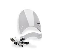 Puig 0131W Parabrezza Per Moto Custom protezione aggiuntiva, Trasparente