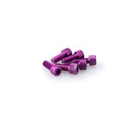 Puig 0363l Blister 6 viti, M6, 15 mm, colore: Lilla
