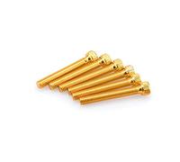 Puig 0540 G blister 6 viti, M8, 55 mm, oro