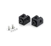 Puig 20239N Pedane alluminio lavorato CNC, Nero