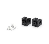 Puig 20320N Pedane alluminio lavorato CNC, Nero