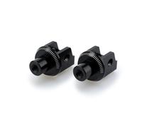 PUIG 20405N - Pedane vintage per SUZUKI DL1050 V-STROM, colore: Nero