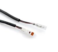 Puig 20566N Kit cablaggio Plug&Play adattatore per installazione senza tagli di luci targa e accessori elettrici, Nero