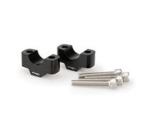 Puig 20667N Riser alluminio lavorato CNC, Nero