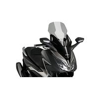 Puig 20679H Cupola V-Tech Line Touring in Acrilico da 4 mm con Design aerodinamico angolato per la Massima Protezione e riduzione delle turbolenze, fumé
