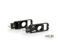 Puig 20687N Tendicatena alluminio lavorato CNC, Nero