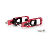 Puig 20694R Tendicatena alluminio lavorato CNC, Rosso