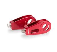 Puig 20697R Tendicatena alluminio lavorato CNC, Rosso