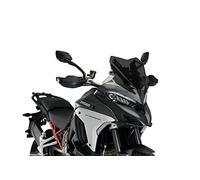 Puig 20729F Cupolino Sport compatto e aerodinamico in acrilico ad alto impatto con profilo arrotondato e design sportivo che migliora protezione e visibilità, Fumé Scuro