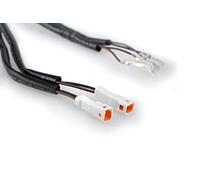 Puig 20760N Kit Cablaggio Plug&Play Adattatore per Installazione Senza Tagli di luci Targa e Accessori elettrici, Nero