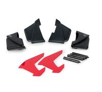 Puig 20832R Spoiler Laterali Downforce Naked Rosso