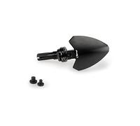 Puig 20859N Specchietti Contrappeso alluminio lavorato CNC, Nero