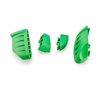 Puig 20872V Ricambi Set di Gommini Tamponi Paratelaio Pro 2.0 Verde