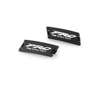 Puig 20873N Set di Tappi con Logo Paratelaio Pro 2.0 Nero
