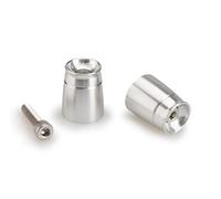 Puig 21008P Terminali Manubrio Modello Sport per Kawasaki Silver