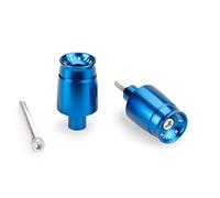 Puig 21031A Terminali Manubrio Modello Sport per Kawasaki Blu