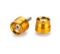 Puig 21033O Contrappesi Manubrio Speed alluminio lavorato CNC, Oro