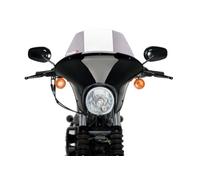 Puig 21054H Batwing SML Touring in ABS e PMMA con cupolino regolabile per massima protezione aerodinamica in stile custom, Fumé