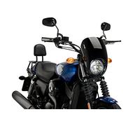 Puig Anarchy Harley Davidson Street 750 2021 Headlight Holder Argento