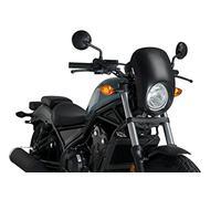 PUIG CUPOLINO SEMICARENATO ANARCHY HONDA CMX500 REBEL 17-19 NERO OPACO