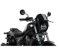 Puig Cupolino semicarenato Anarchy Supporto faro Honda CMX500 Rebel SE 2025 Argento