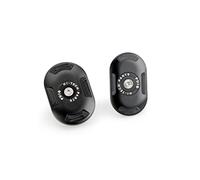 Puig 21089N Tappo telaio in alluminio lavorato CNC anodizzato con design preciso per protezione e finitura estetica del gruppo, Nero
