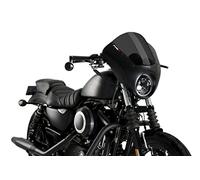 PUIG CUPOLINO SEMICARENATO DARK NIGHT HARLEY D. SPORTSTER XL883N IRON 2017 FUME
